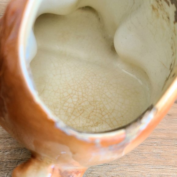 Vintage ceramic dog planter. Home decor. - Picture 6 of 7